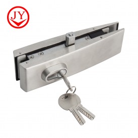 Professional Manufacturer Anti-rust Stainless steel Glass Door Patch Fitting Door Lock  Long closing and opening lifetime